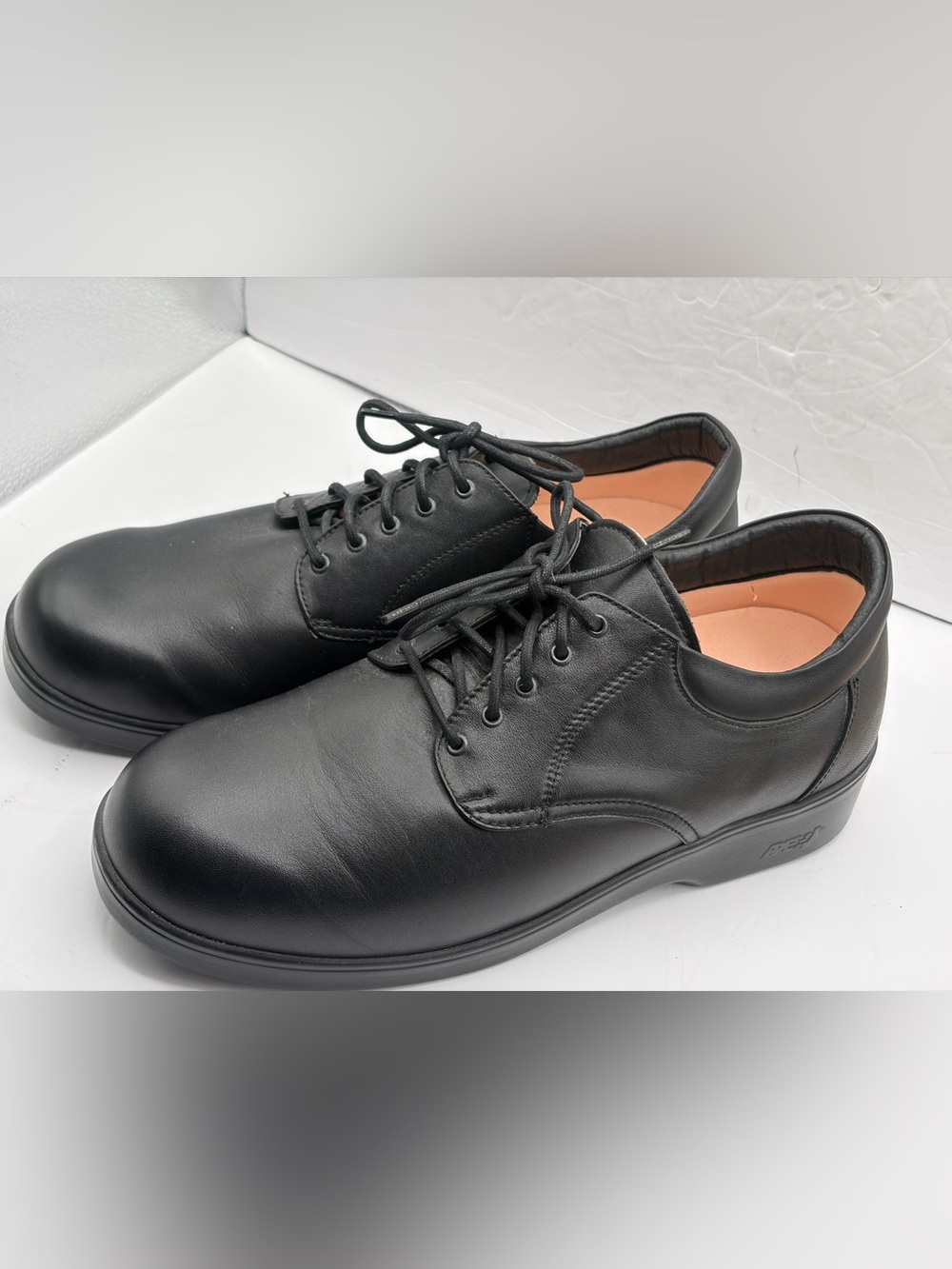 Apex Ambulator Mens 12 Wide Black Lace Up Therapeutic Shoes US 12W